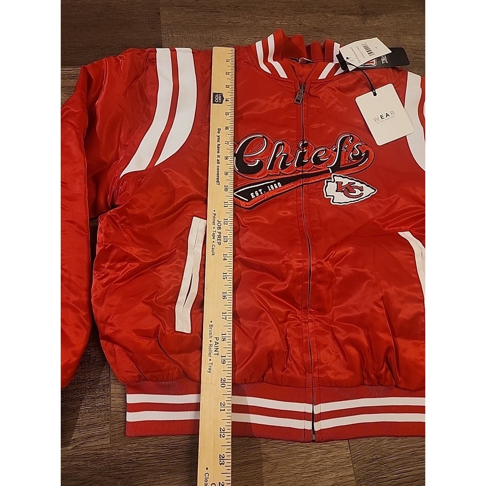 Women's Sz Medium Kansas City Chiefs WEAR Erin Andrews Jacket - Picture 3 of 5